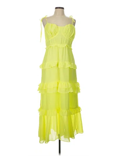 Pre-owned Pink Lily Cocktail Dress In Yellow