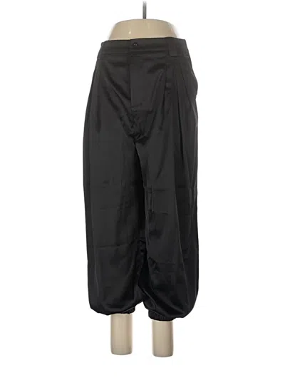 Pre-owned Pink Lily Dress Pants In Black