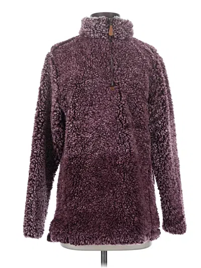 Pre-owned Pink Lily Faux Fur Jacket In Purple