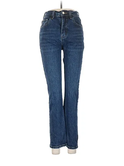 Pre-owned Pink Lily Jeans In Blue