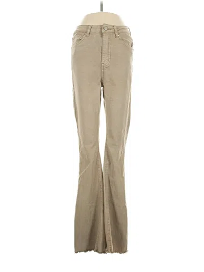 Pre-owned Pink Lily Jeans In Tan