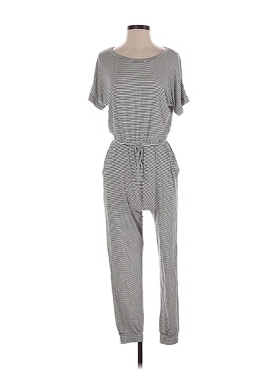 Pre-owned Pink Lily Jumpsuit In Gray