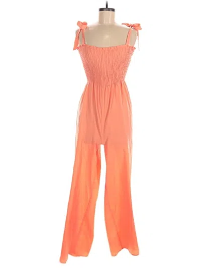 Pre-owned Pink Lily Jumpsuit In Orange