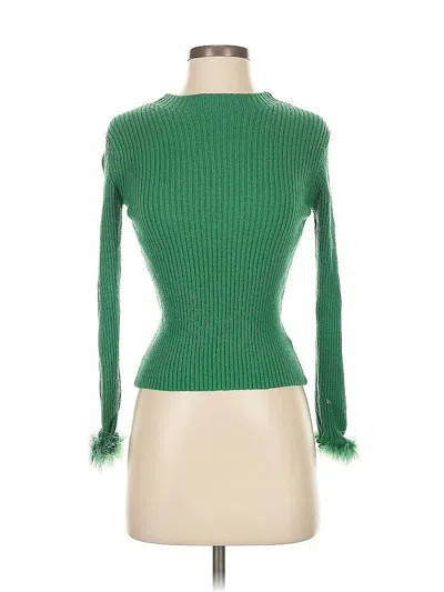 Pre-owned Pink Lily Long Sleeve T-shirt In Green