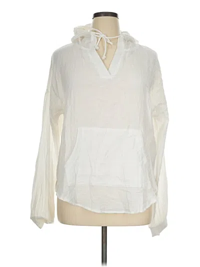 Pre-owned Pink Lily Long Sleeve Turtleneck In Ivory