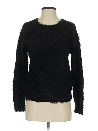Pre-owned Pink Lily Pullover Sweater In Black