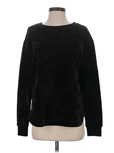 Pre-owned Pink Lily Pullover Sweater In Black