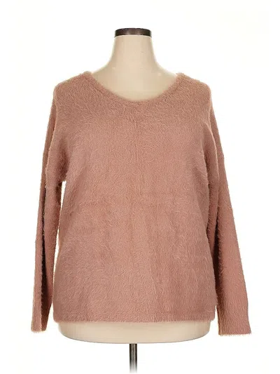 Pre-owned Pink Lily Pullover Sweater In Brown