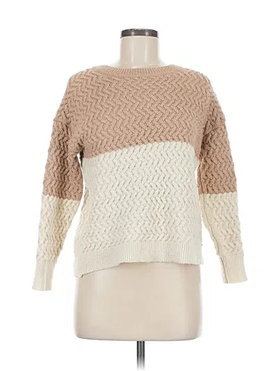 Pre-owned Pink Lily Pullover Sweater In Brown