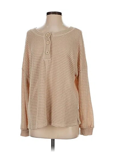 Pre-owned Pink Lily Pullover Sweater In Brown