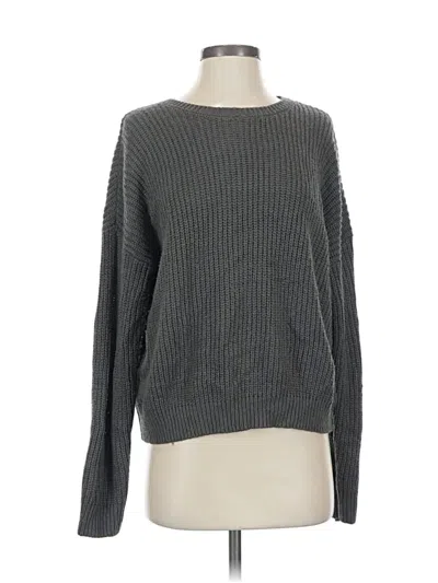 Pre-owned Pink Lily Pullover Sweater In Gray