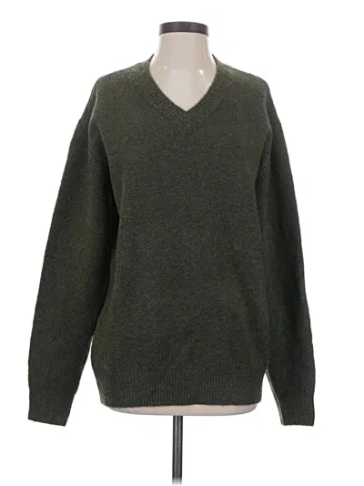 Pre-owned Pink Lily Pullover Sweater In Green