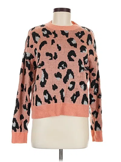 Pre-owned Pink Lily Pullover Sweater In Pink