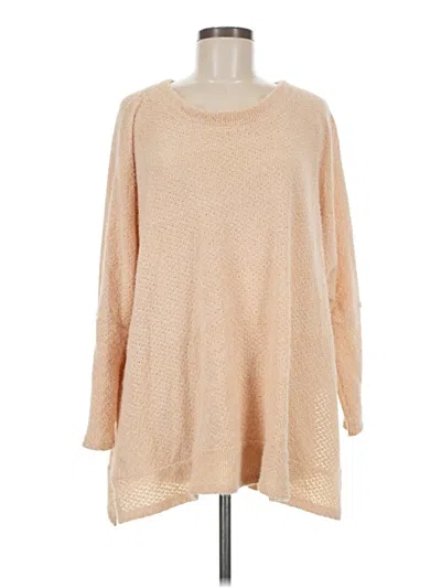 Pre-owned Pink Lily Pullover Sweater In Tan