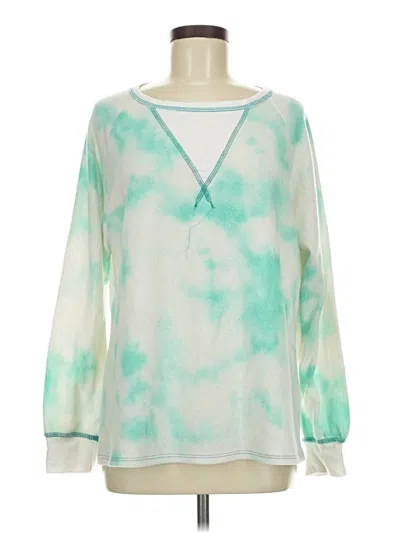 Pre-owned Pink Lily Pullover Sweater In Teal