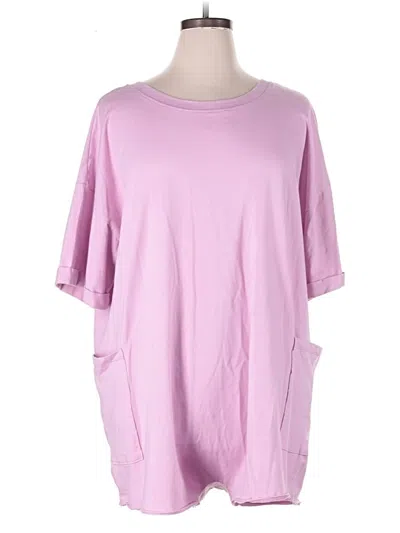 Pre-owned Pink Lily Romper In Pink