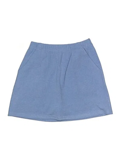Pre-owned Pink Lily Skort In Blue