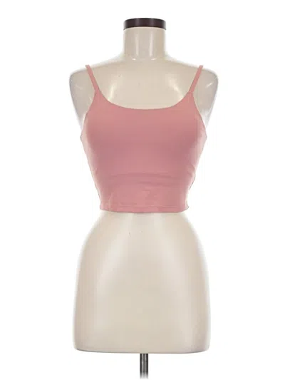 Pre-owned Pink Lily Sleeveless Top Pink Halter Neckline Tops