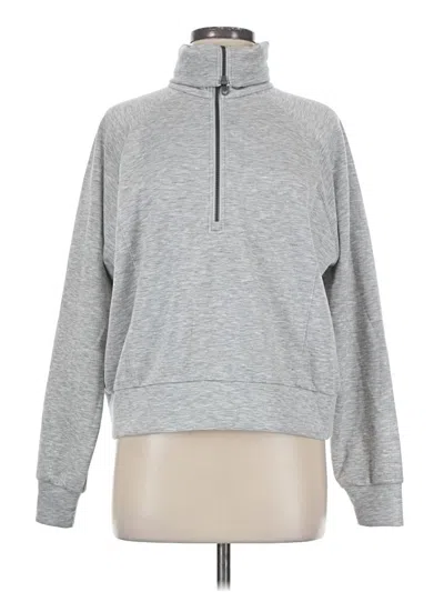 Pre-owned Pink Lily Sweatshirt In Gray