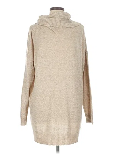 Pre-owned Pink Lily Turtleneck Sweater In Brown