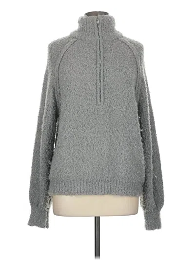 Pre-owned Pink Lily Turtleneck Sweater In Gray
