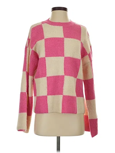 Pre-owned Pink Lily Turtleneck Sweater In Pink