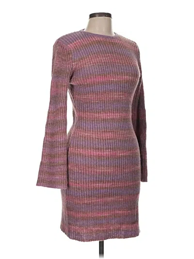 Pre-owned Pink Lily Turtleneck Sweater In Purple