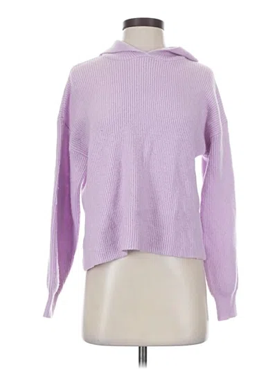 Pre-owned Pink Lily Turtleneck Sweater In Purple