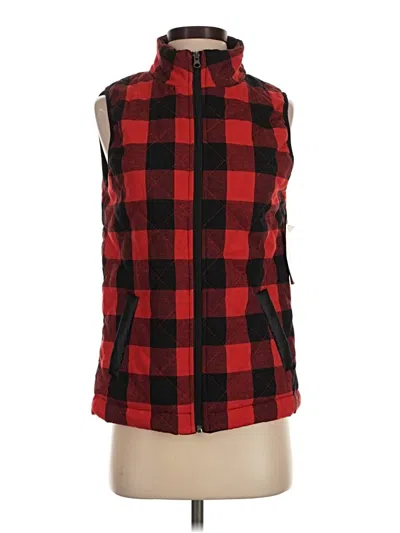 Pre-owned Pink Lily Vest In Red