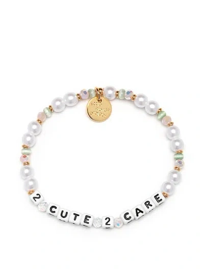 Pink Little Words Project 2 Cute Care Bracelet In Multi
