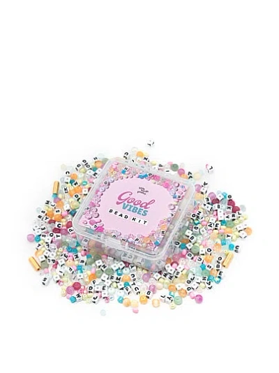 Pink Little Words Project Good Vibes Bead Kit In Multi