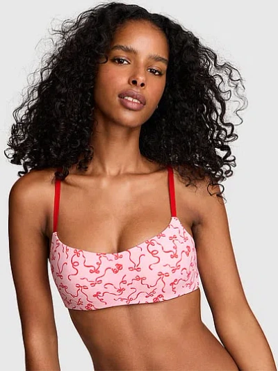 Pink Marshmallow Lightly Lined Wireless Comfy Bra In