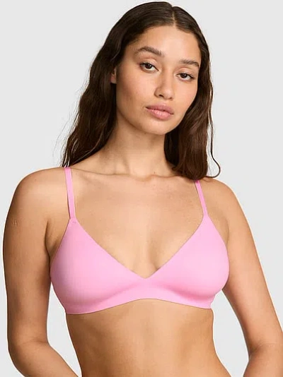 Pink Marshmallow Unlined Wireless Comfy Bralette In