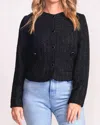 Pink Martini Betty Jacket In Black In Black