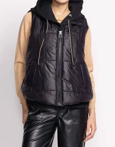 Pink Martini Caroline Vest In Black