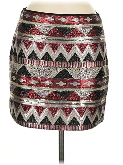 Pre-owned Pink Martini Casual Skirt In Silver