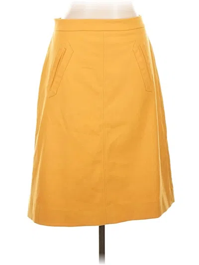 Pre-owned Pink Martini Casual Skirt In Yellow