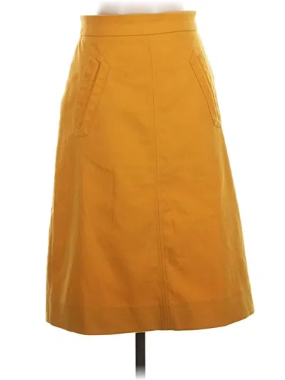 Pre-owned Pink Martini Casual Skirt In Yellow