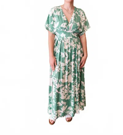 Pink Martini Doran Dress In Breezy In Green