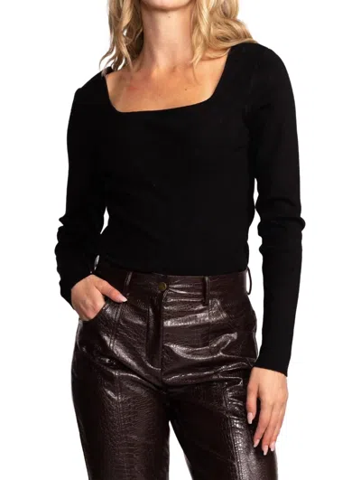Pink Martini Elanor Sweater In Black In Multi