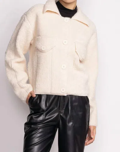 Pink Martini Erika Sweater In Offwht In Multi