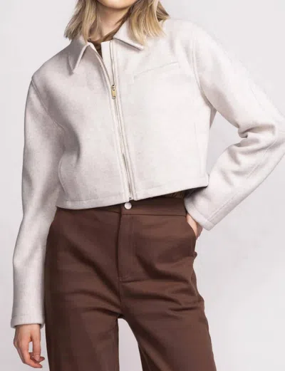 Pink Martini Jade Jacket In Off-white