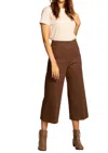 Pink Martini Nadia Pants In Brown In Brown