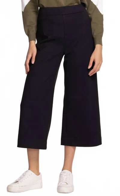 Pink Martini Nadia Trouser In Black In Blue