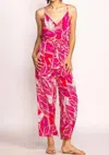 Pink Martini Noelle Jumpsuit In Pink In Pink
