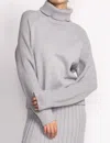 Pink Martini Sadie Sweater In Grey In Gray