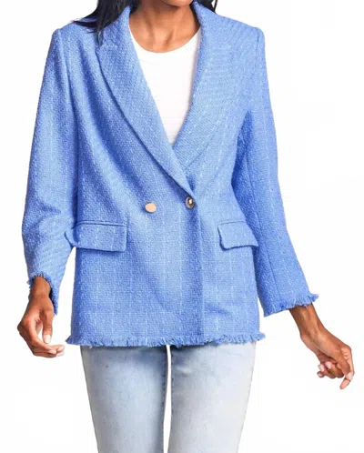 Pink Martini Sierra Jacket In Blue
