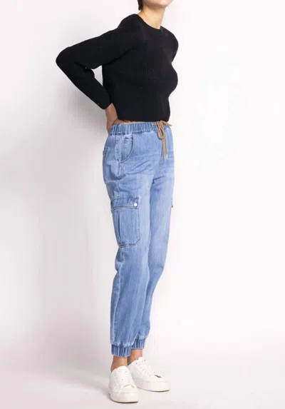 Pink Martini Simone Denim In Blue