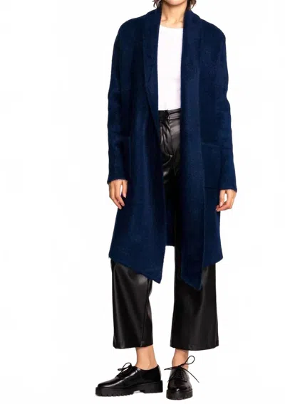 Pink Martini Stockport Jacket In Navy In Blue