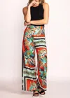 Pink Martini The Layla Pants In Red In Red